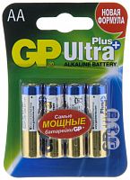Элемент питания GP LR6 Ultra Plus 2CR4 4шт (упак) AA (батарейка) картинка 